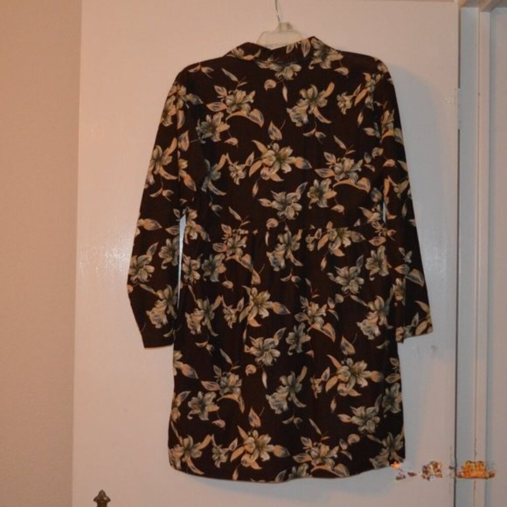 Long Sleeve Corduroy Dress